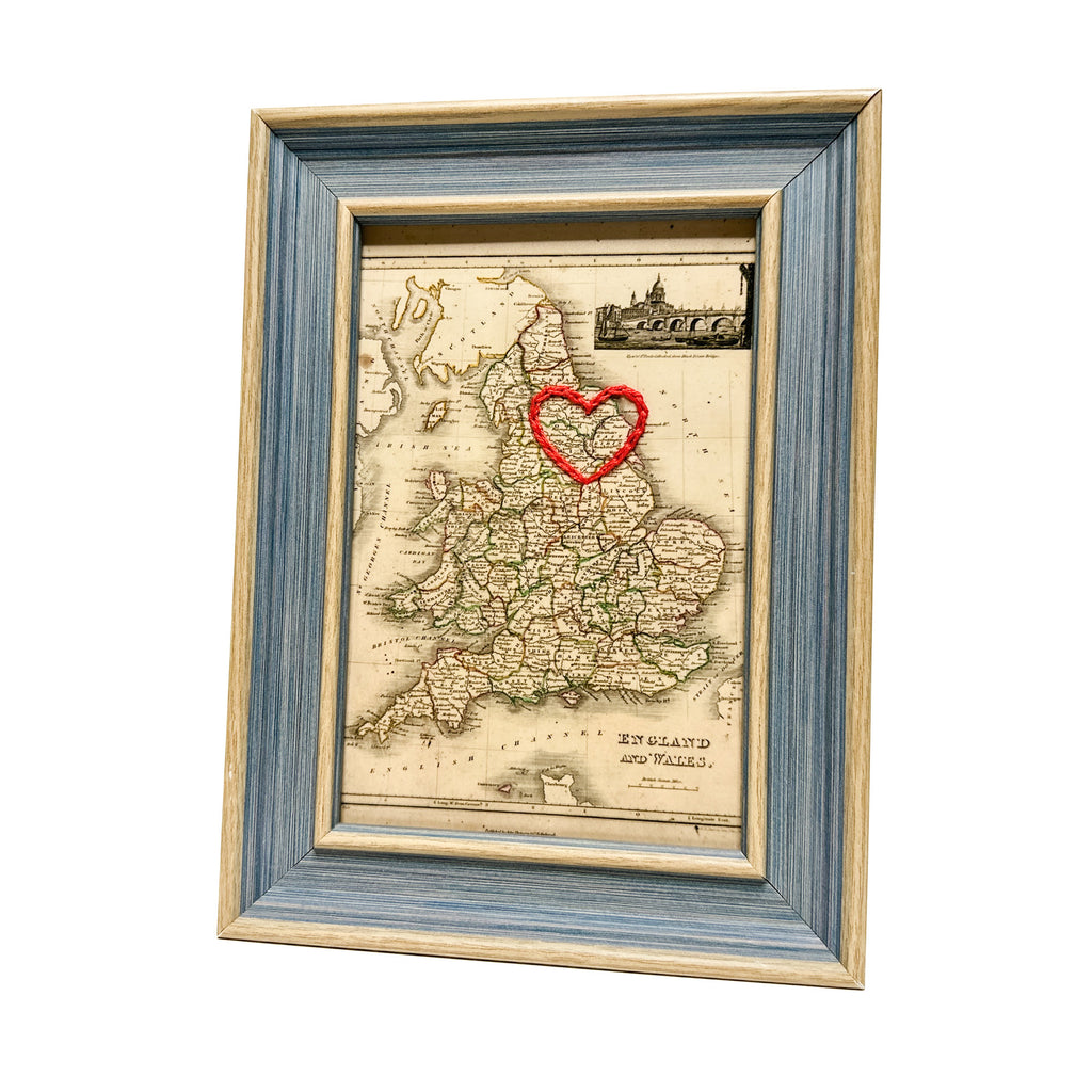 York, England Heart Map