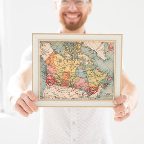 Connecting Hearts Canada Map