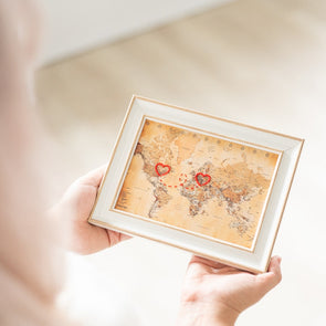 Connecting Hearts World Map