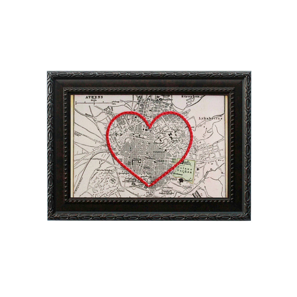 Athens Heart Map