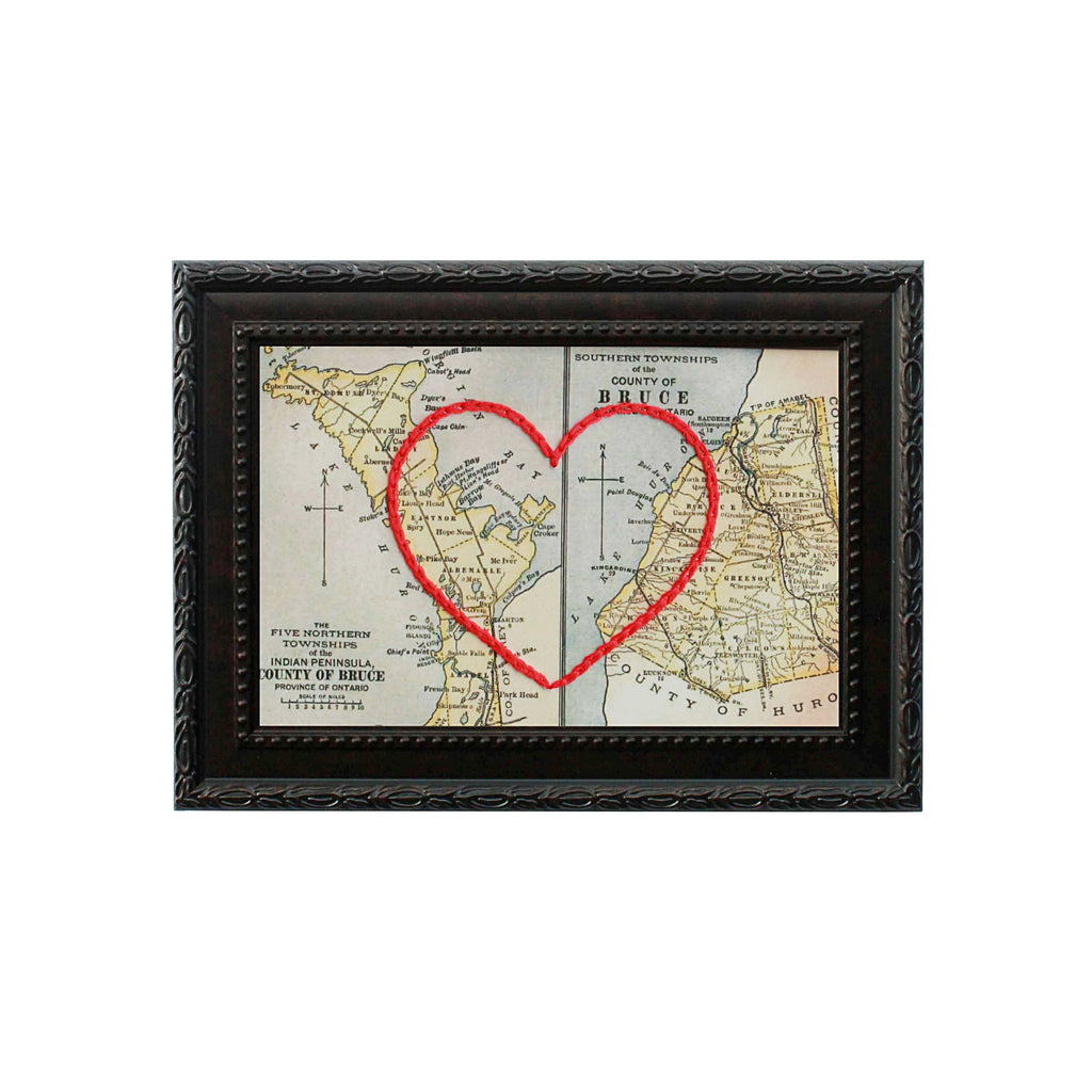 Bruce County Heart Map