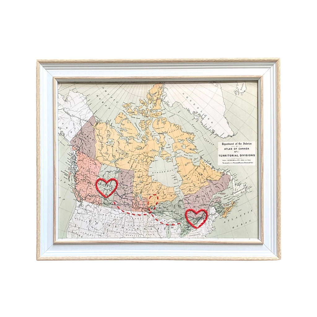 Connecting Hearts Canada Map