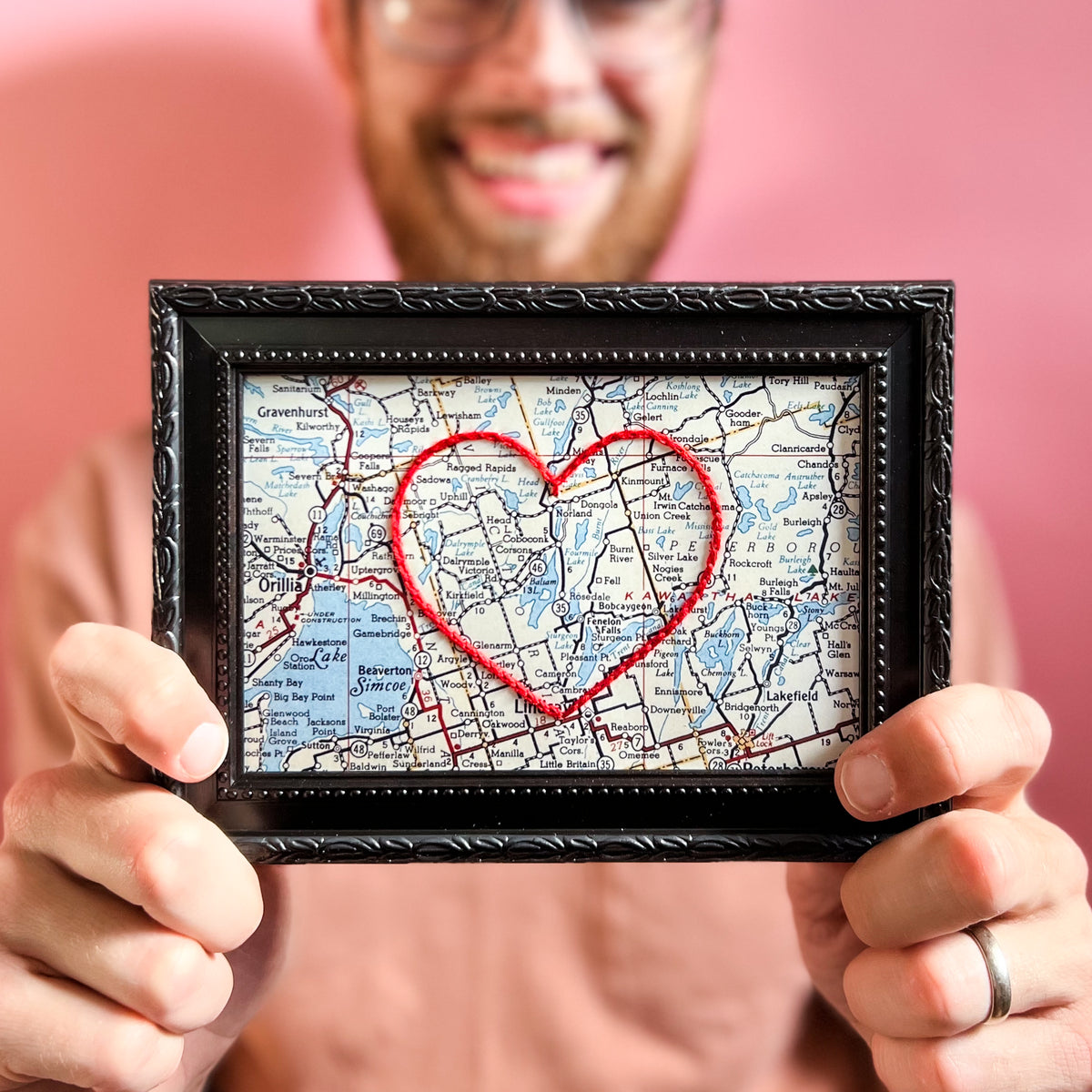 Coboconk Heart Map | Sadie & June | Sadie & June