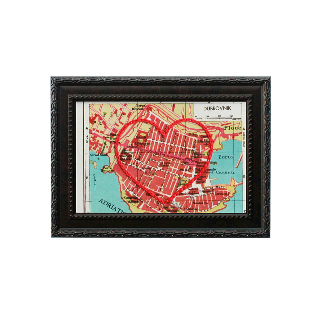Dubrovnik Heart Map
