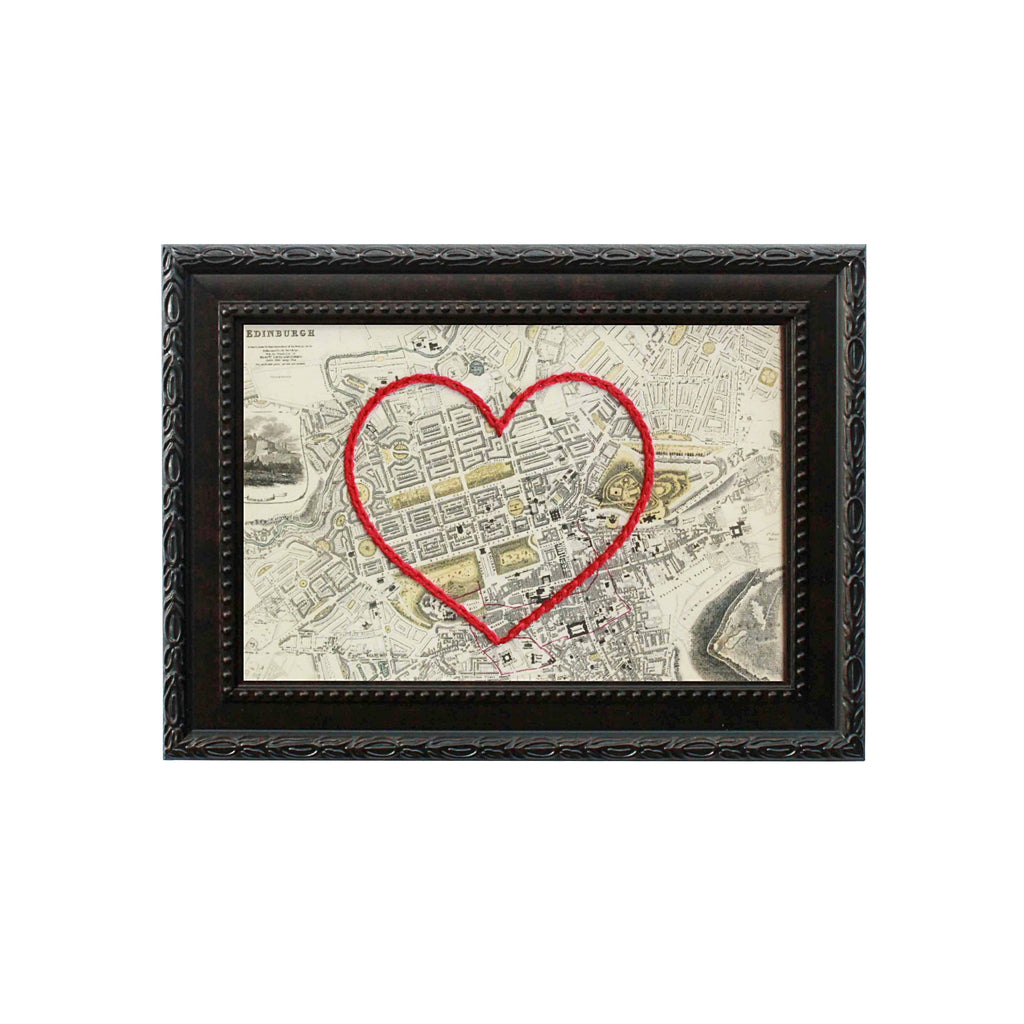 Edinburgh Heart Map