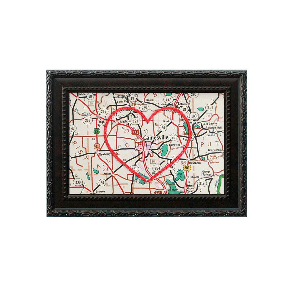 Gainesville Heart Map