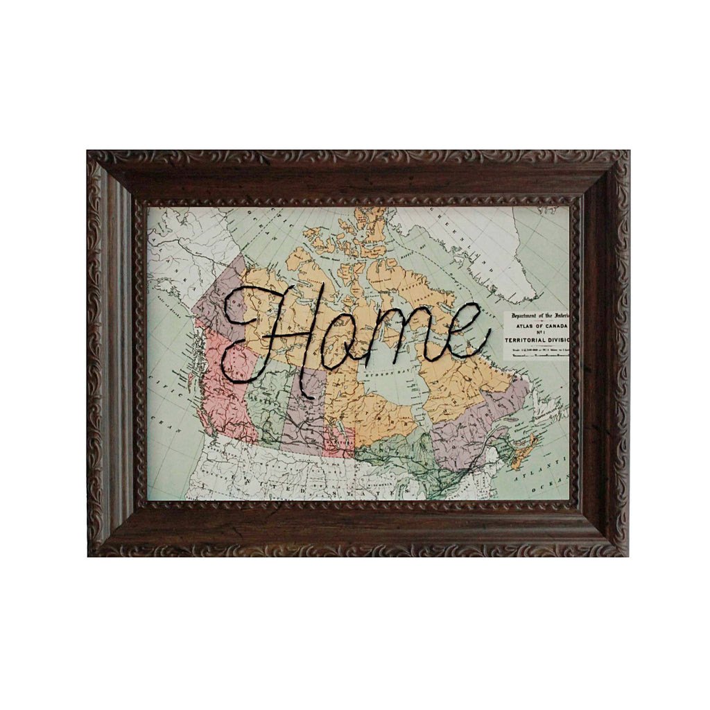 "Home" Canada Map