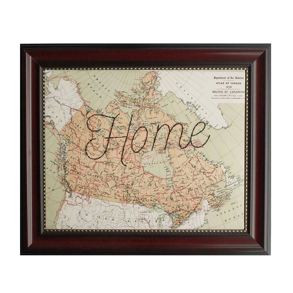 "Home" Canada Map
