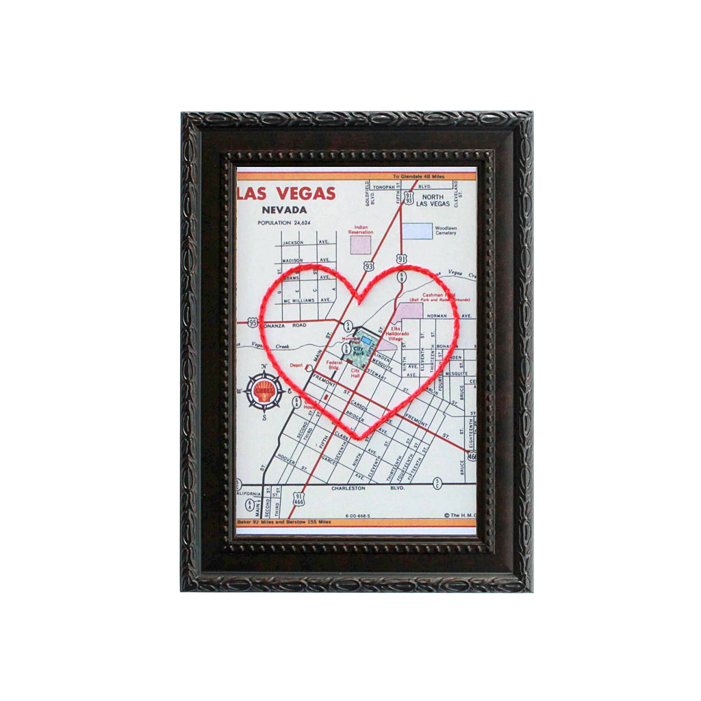 Las Vegas Heart Map