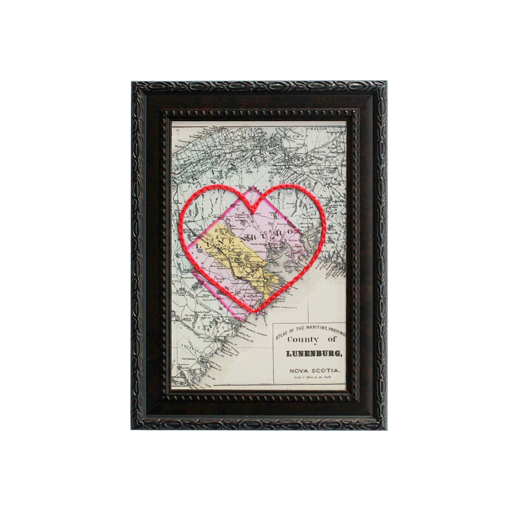 Lunenburg County Heart Map