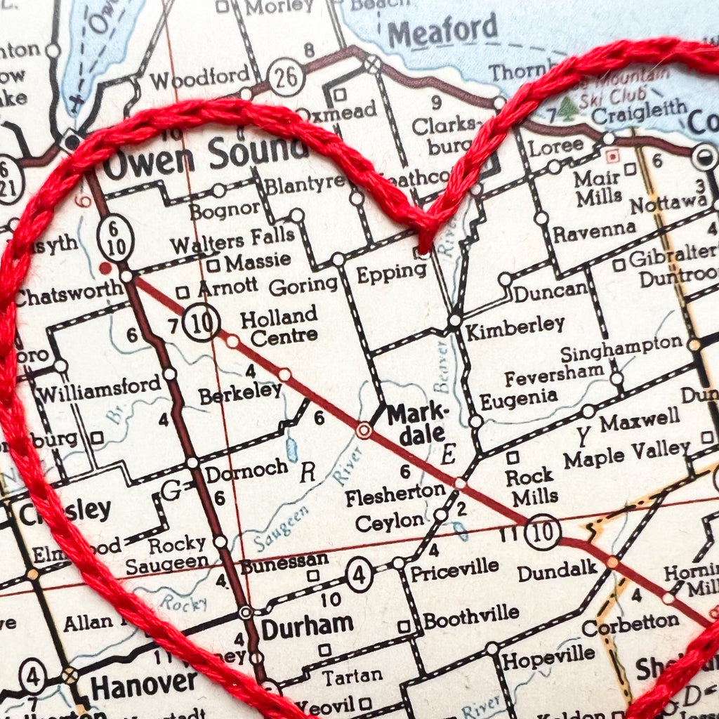 Markdale Heart Map