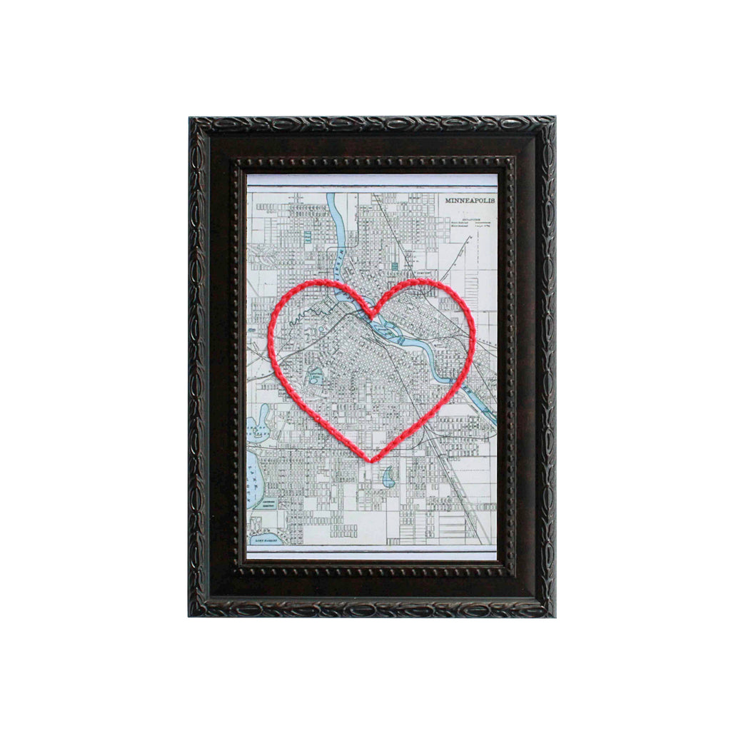Minneapolis Heart Map