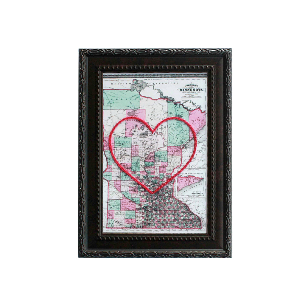 Minnesota Heart Map
