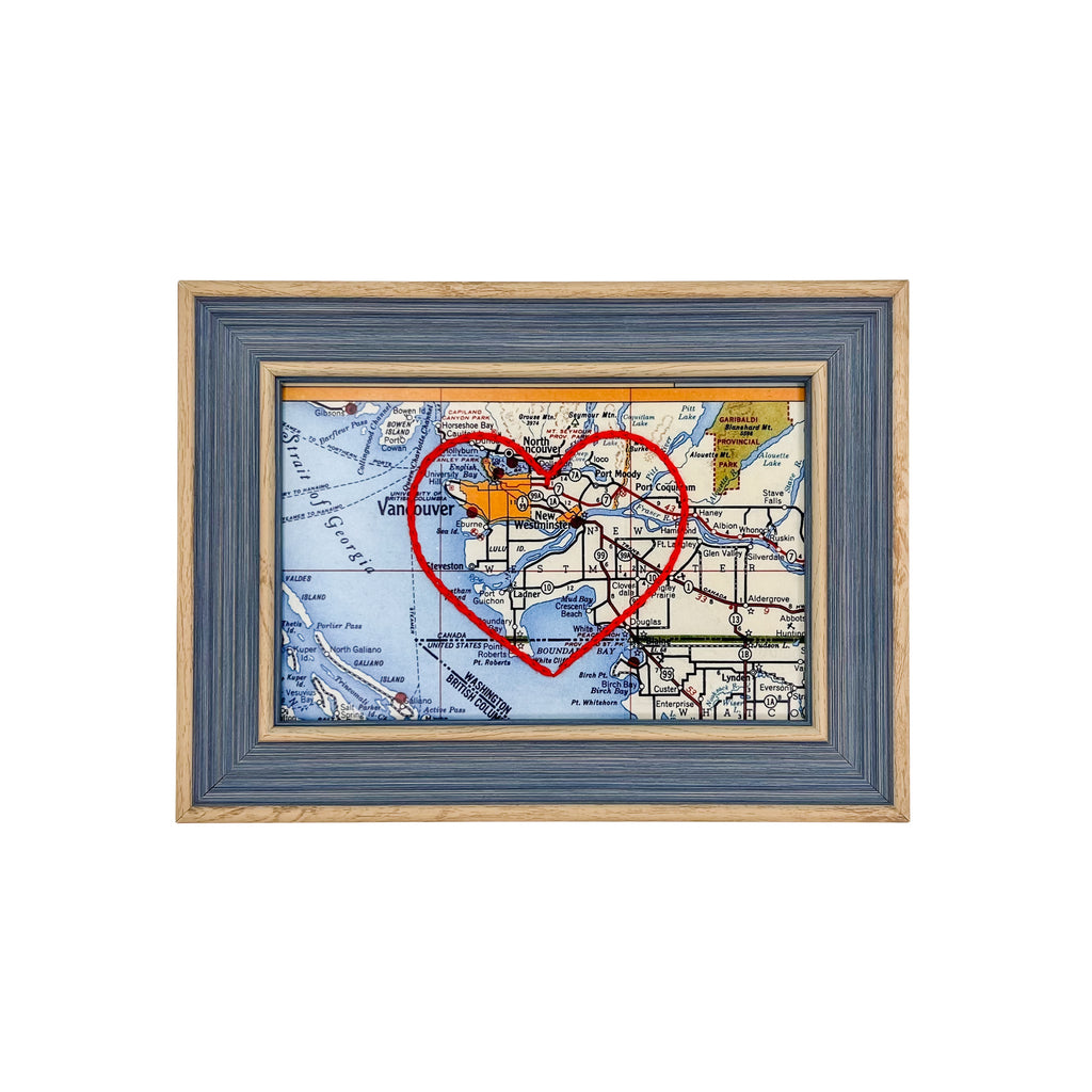 New Westminster Heart Map