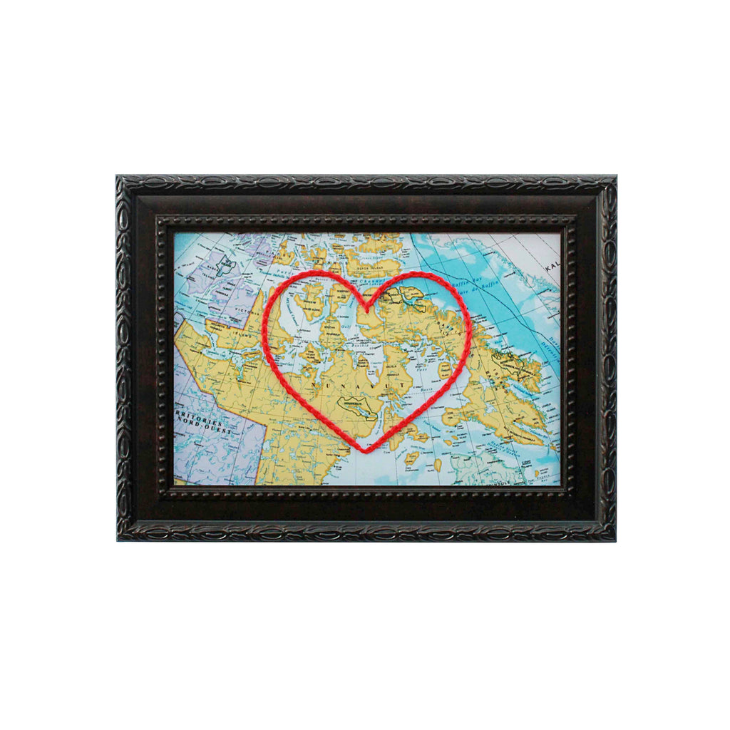 Nunavut Heart Map