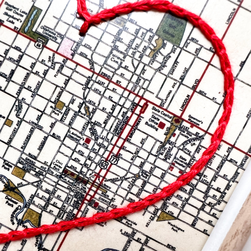 Oklahoma City Heart Map