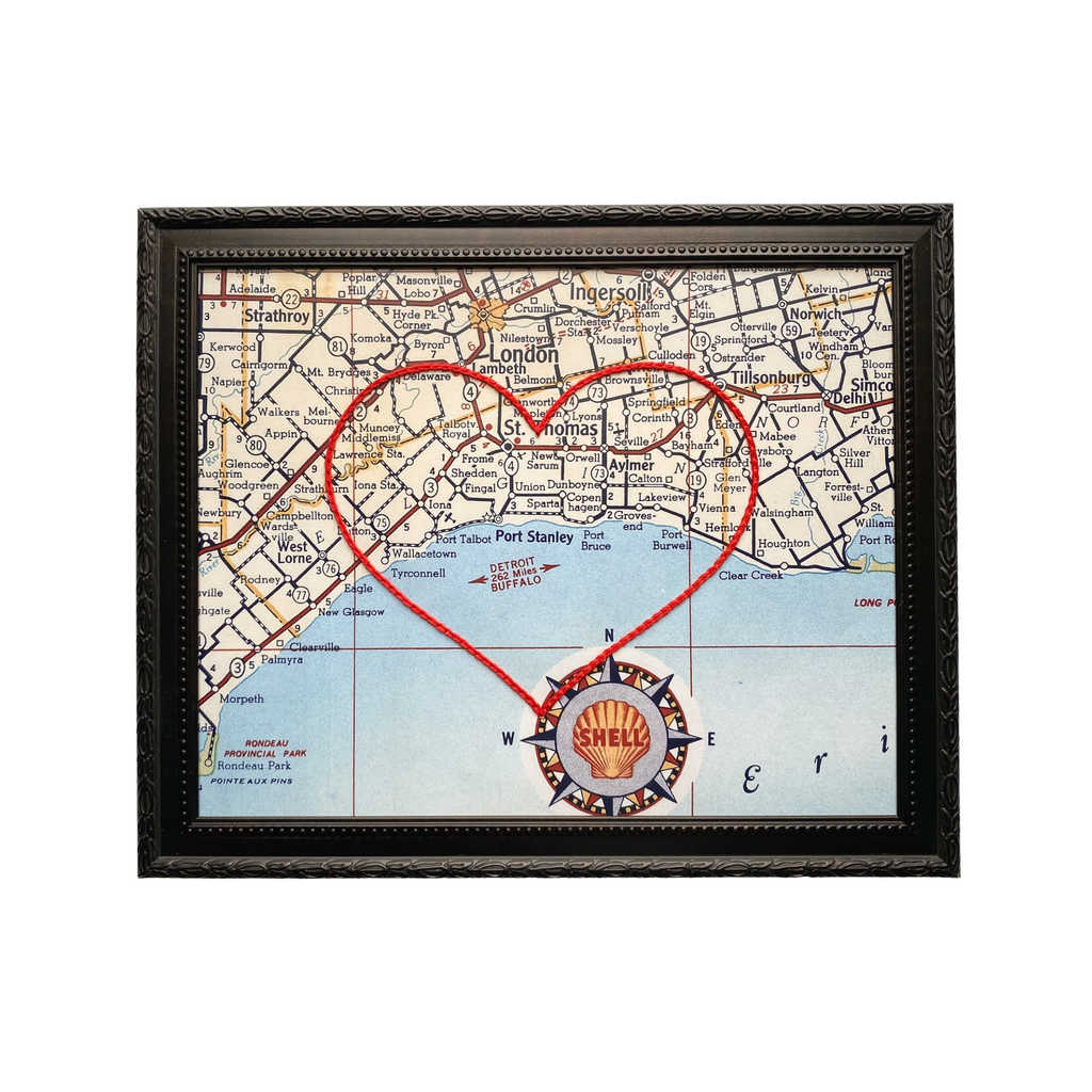 Port Stanley Heart Map - 8x10