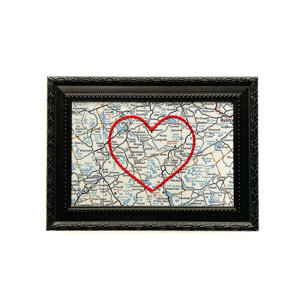 Ruby Mine Heart Map