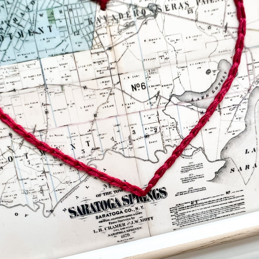Saratoga Springs Heart Map