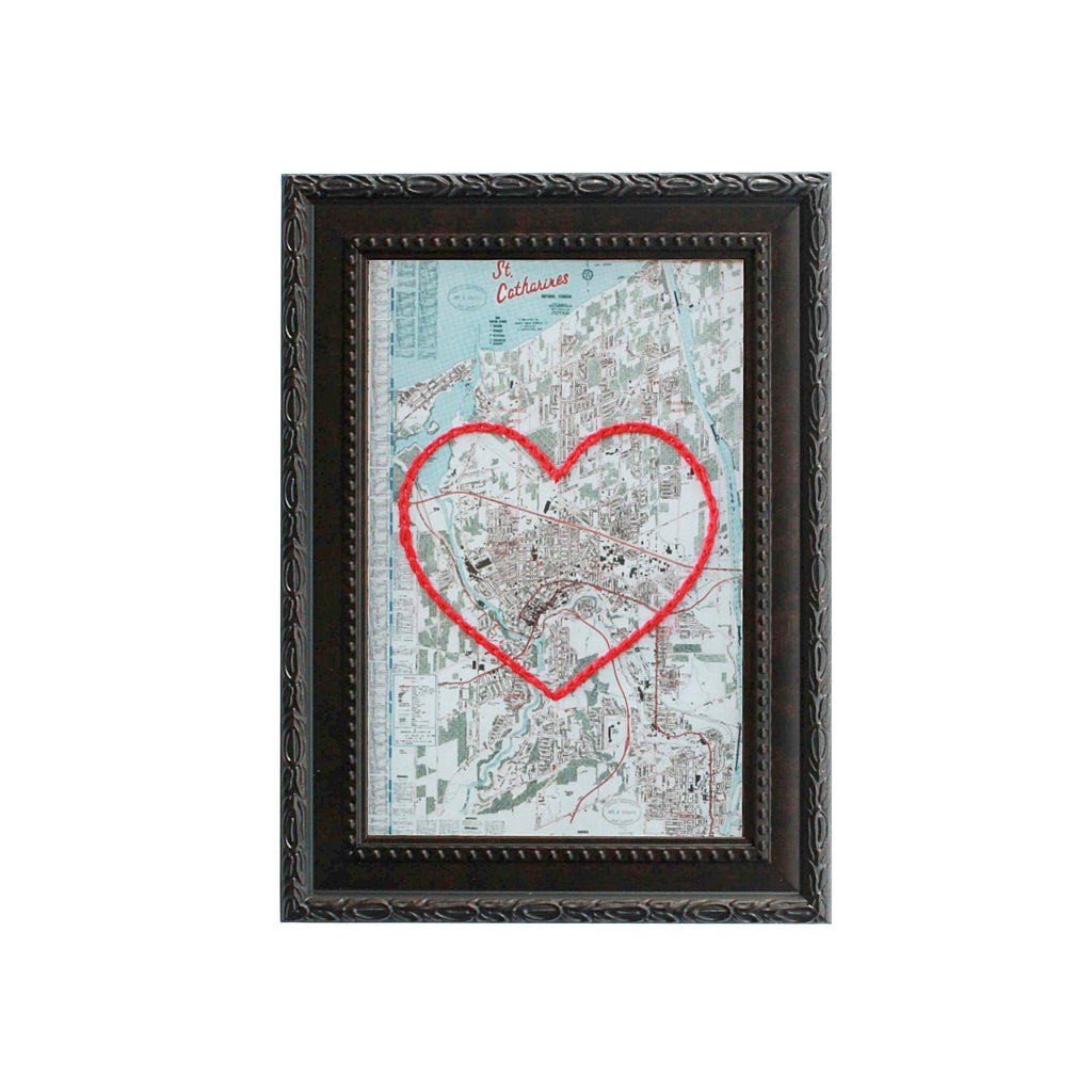 St. Catharines Heart Map