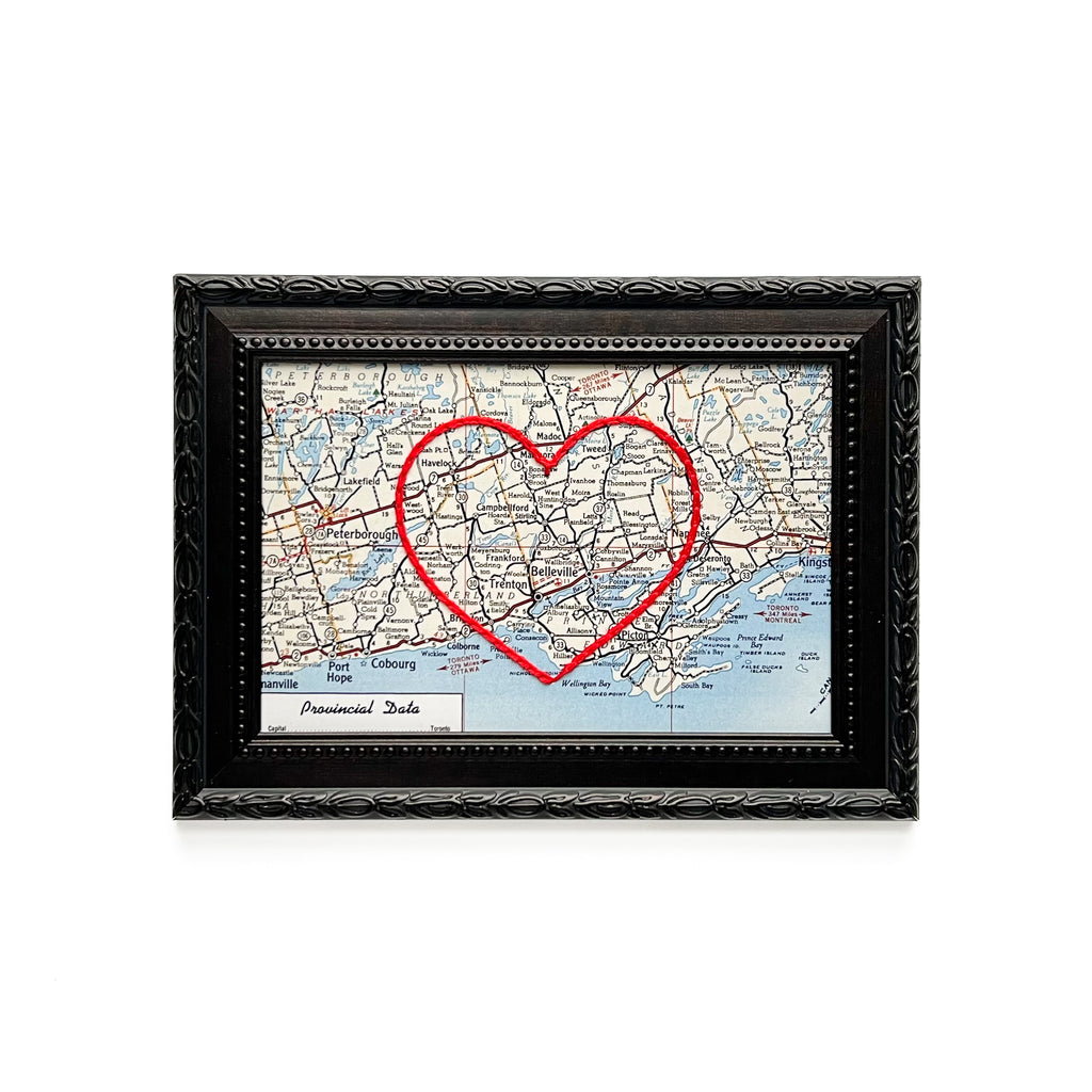 Stirling, Ontario Heart Map