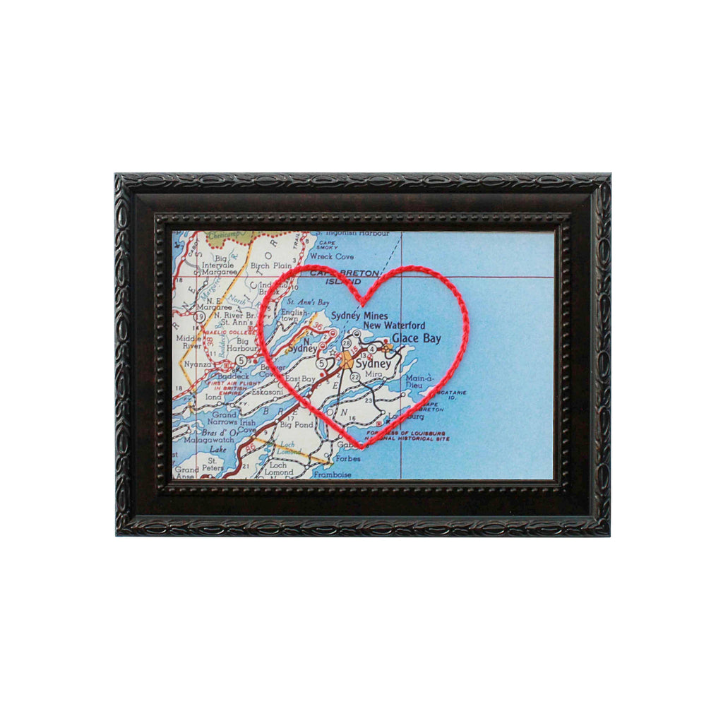 Sydney, Nova Scotia Heart Map