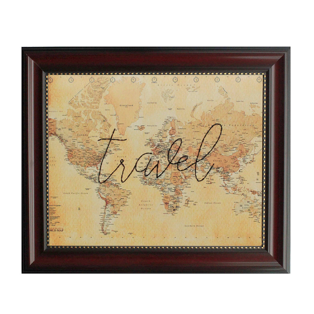 "Travel" World Map