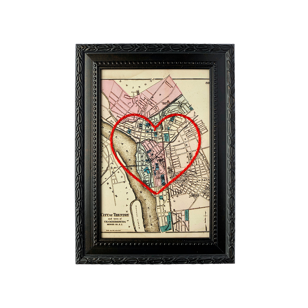 Trenton, New Jersey Heart Map