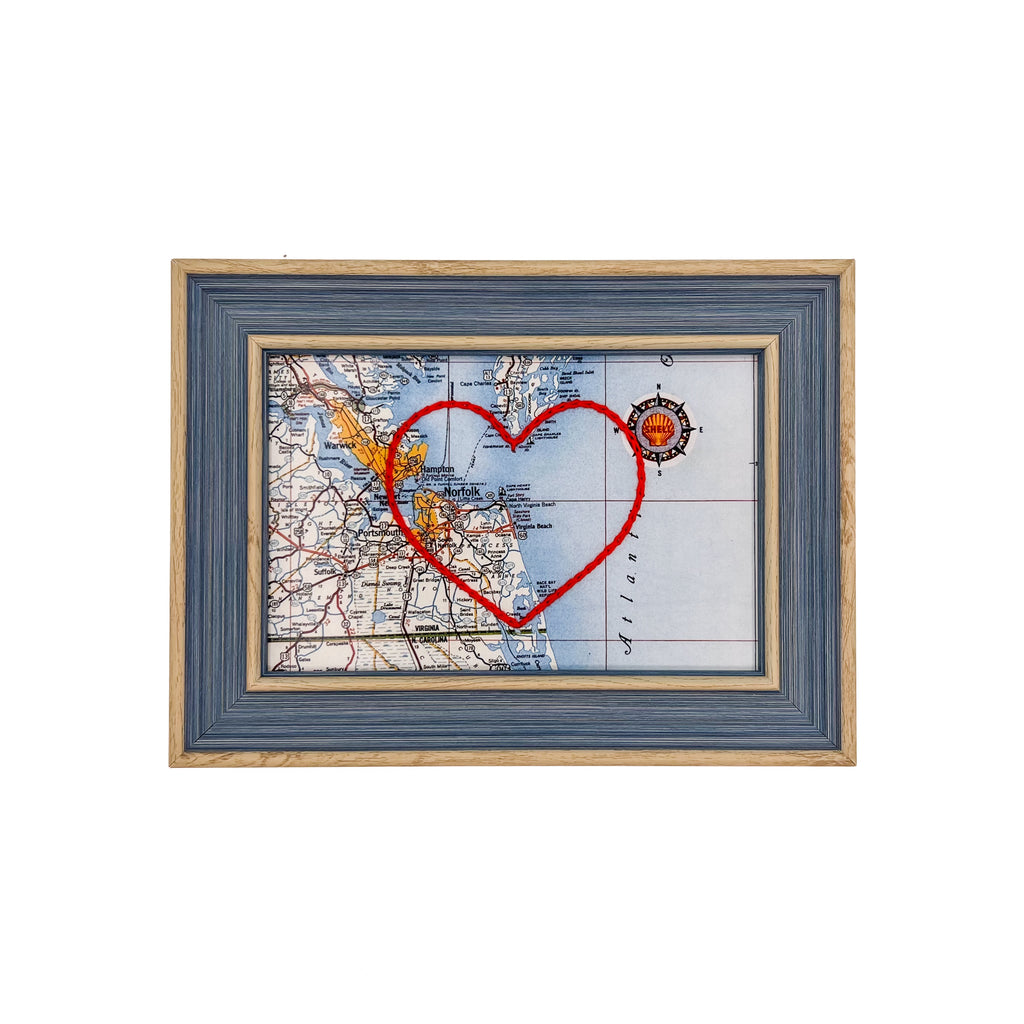 Virginia Beach Heart Map